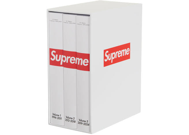 Supreme 30 Years: T-Shirts 1994-2024 Book Set