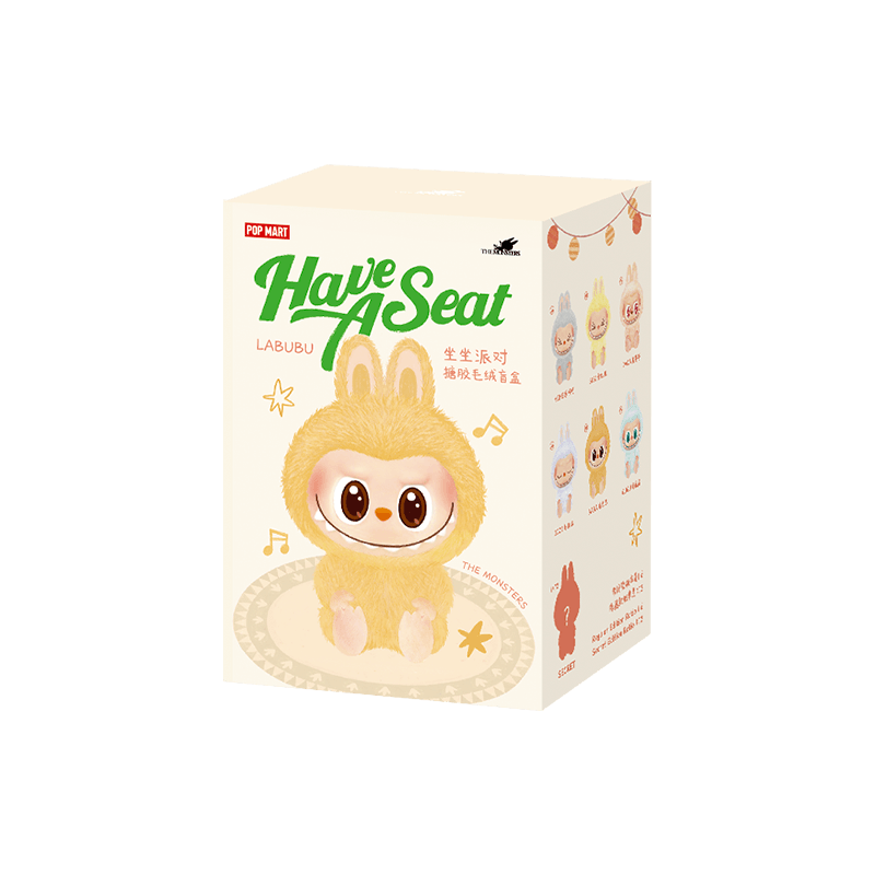 Pop Mart Labubu THE MONSTERS - Have a Seat Vinyl Plush