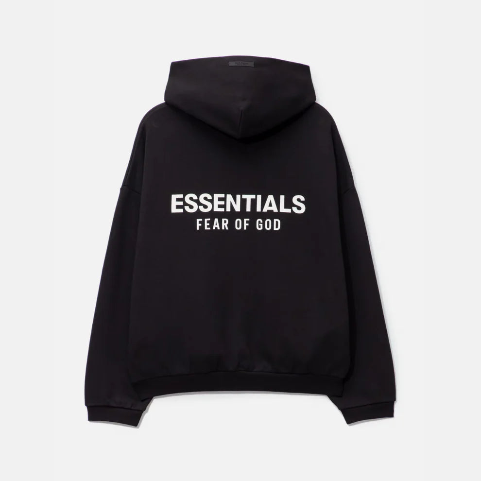 Hoodie Fear Of God Essentials Flecce Black