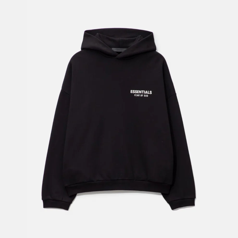 Hoodie Fear Of God Essentials Flecce Black