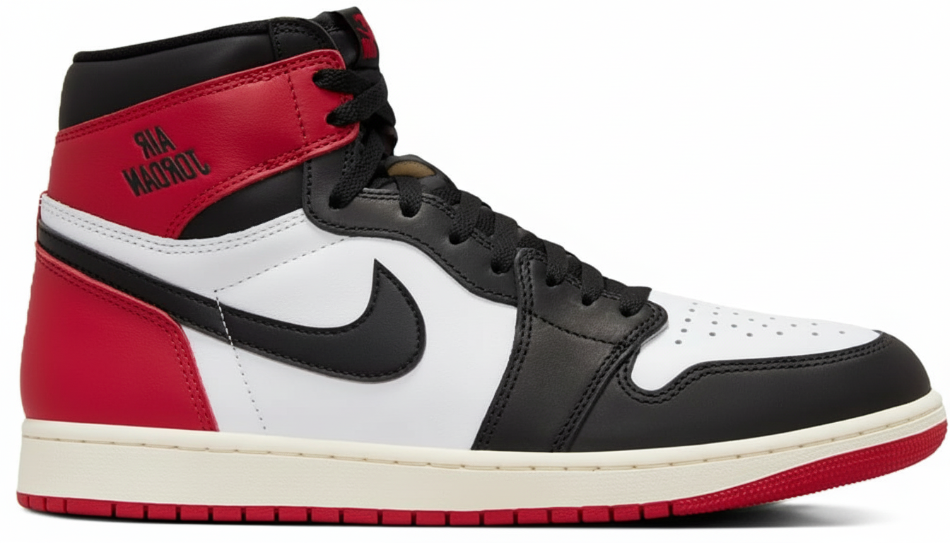 Jordan 1 Retro High OG Black Toe Reimagined