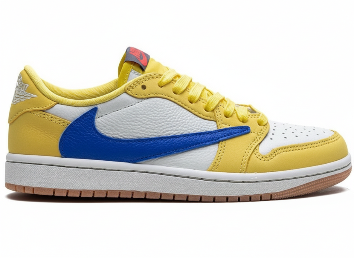 Air Jordan 1 Low OG X Travis Scott Canary