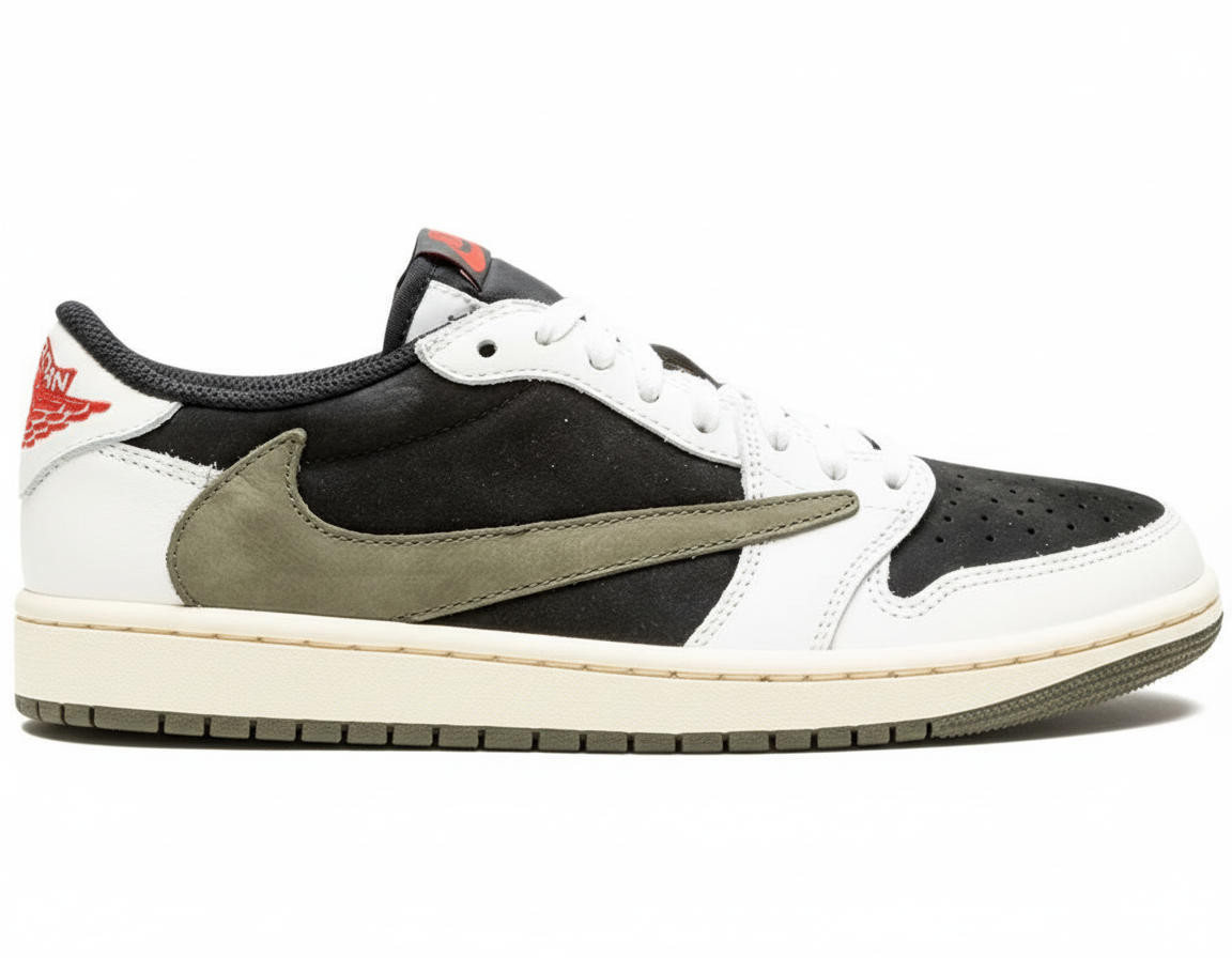 Jordan 1 Retro Low OG SP Travis Scott Olive