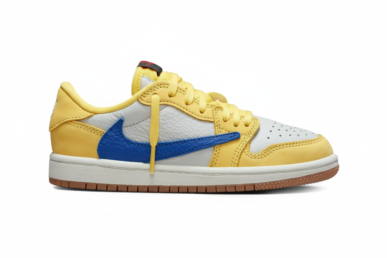 Air Jordan 1 Low X Travis Scott Canary (PS) (TD)