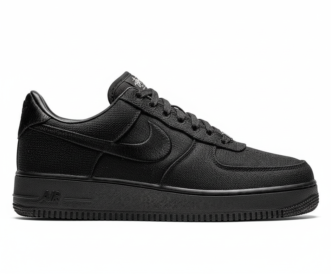 Nike Air Force One Low Stussy Black