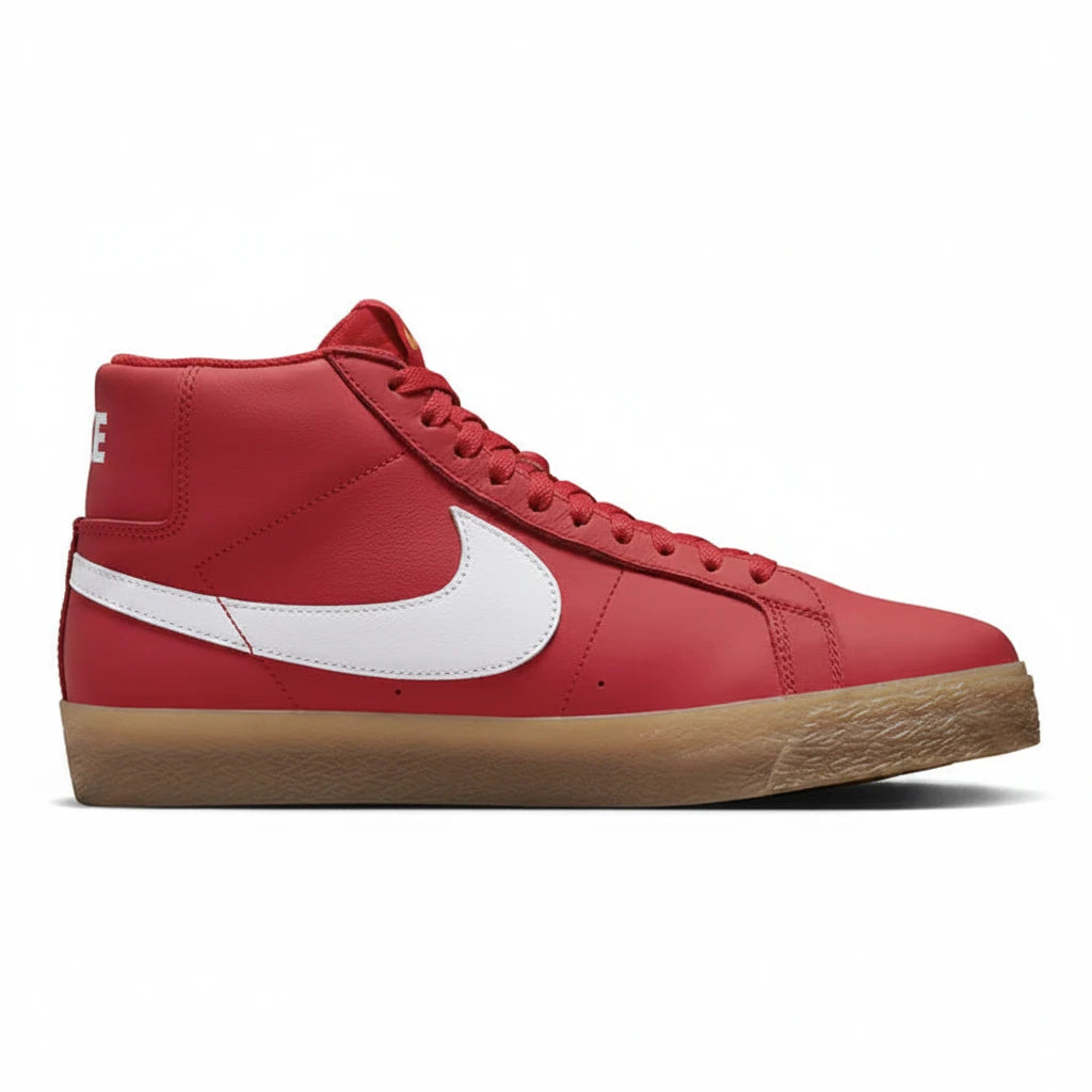Nike SB Blazer Mid Orange Label Red Gum