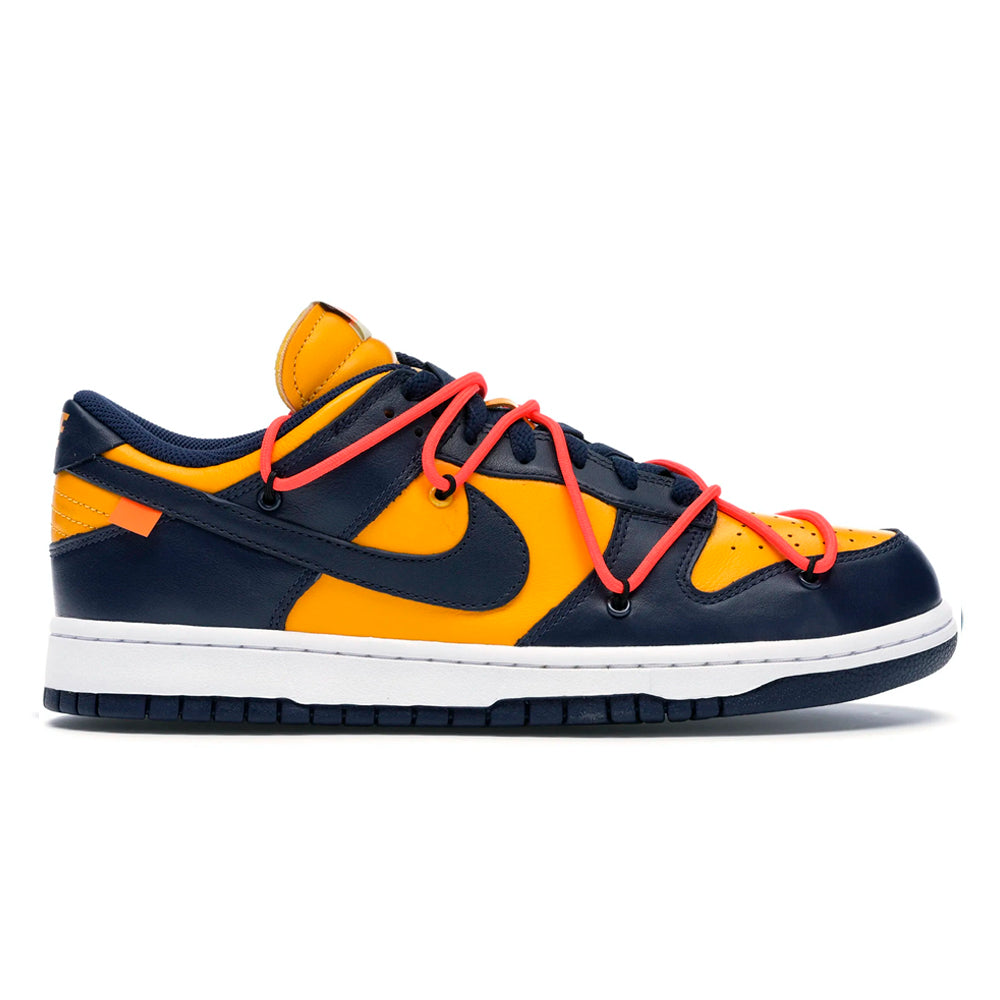 Nike Dunk Low Off-White University Gold Midnight Navy