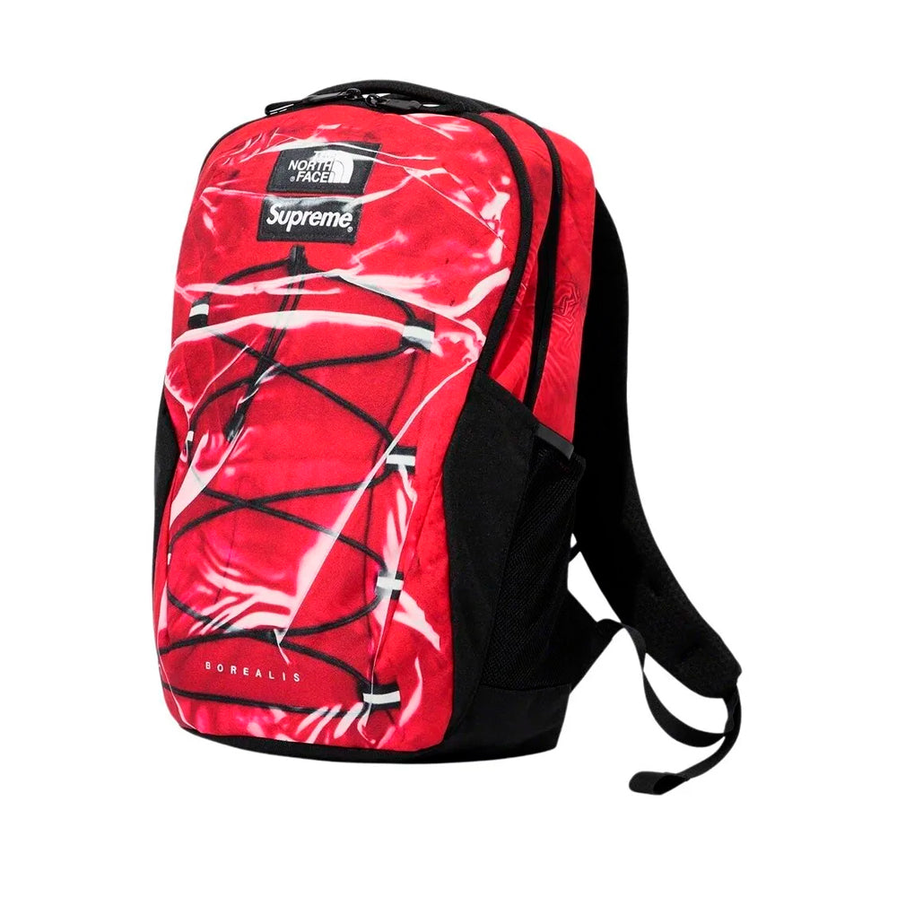 SUPREME®/THE NORTH FACE® TROMPE L’OEIL PRINTED BOREALIS BACKPACK RED